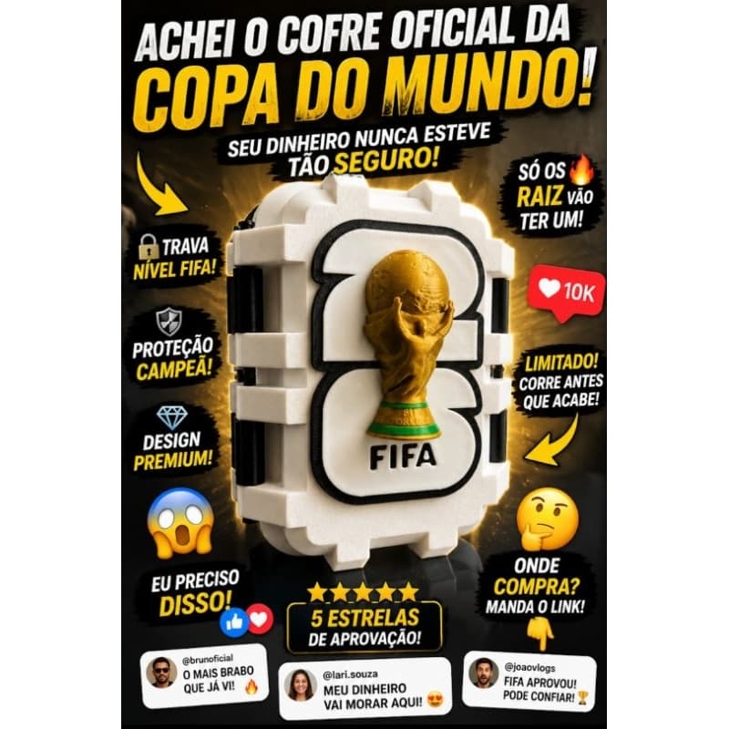 CASE PARA FIGURINHAS COPA DO MUNDO