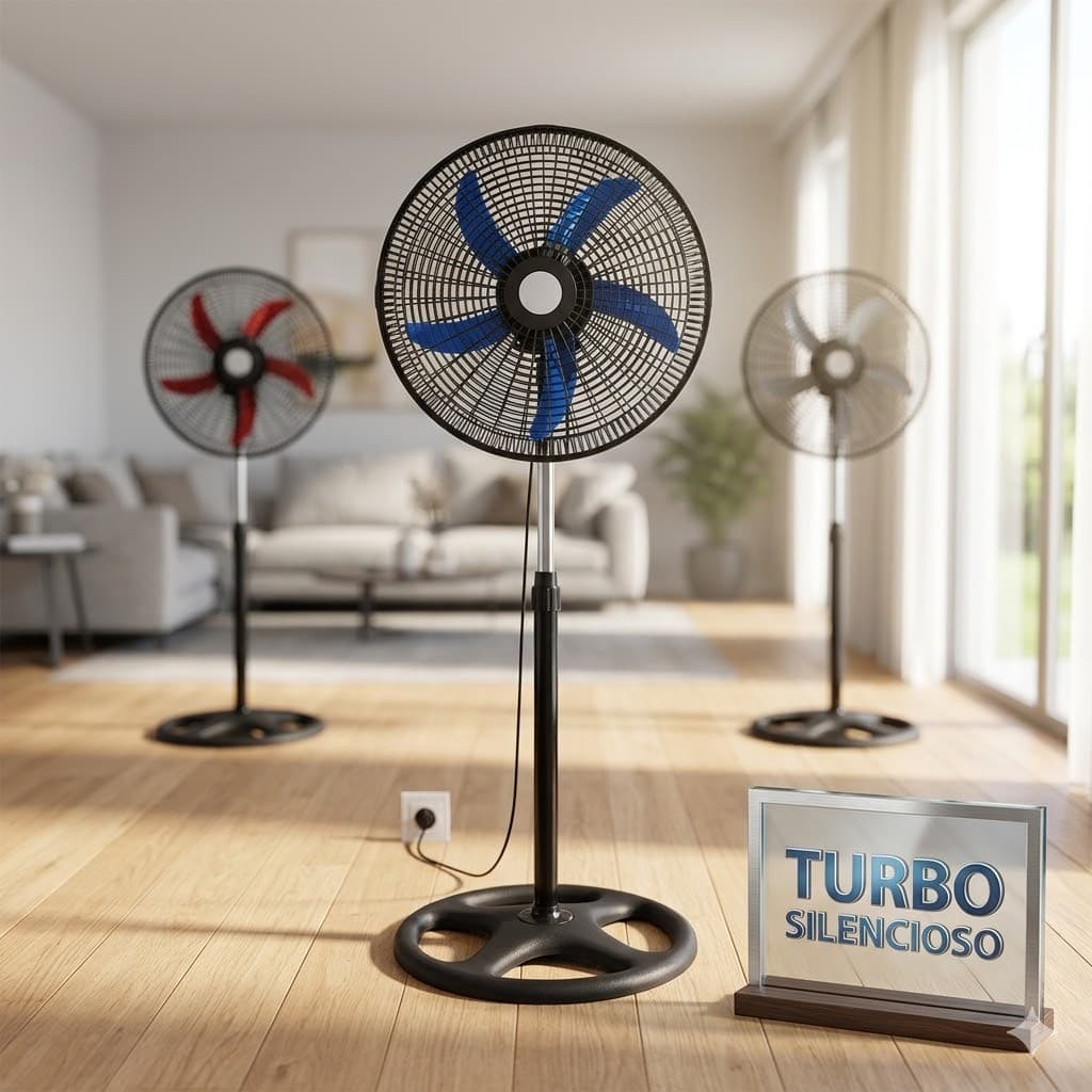 VENTILADOR COLUNA OSCILANTE 50CM TURBO SILENCIOSO