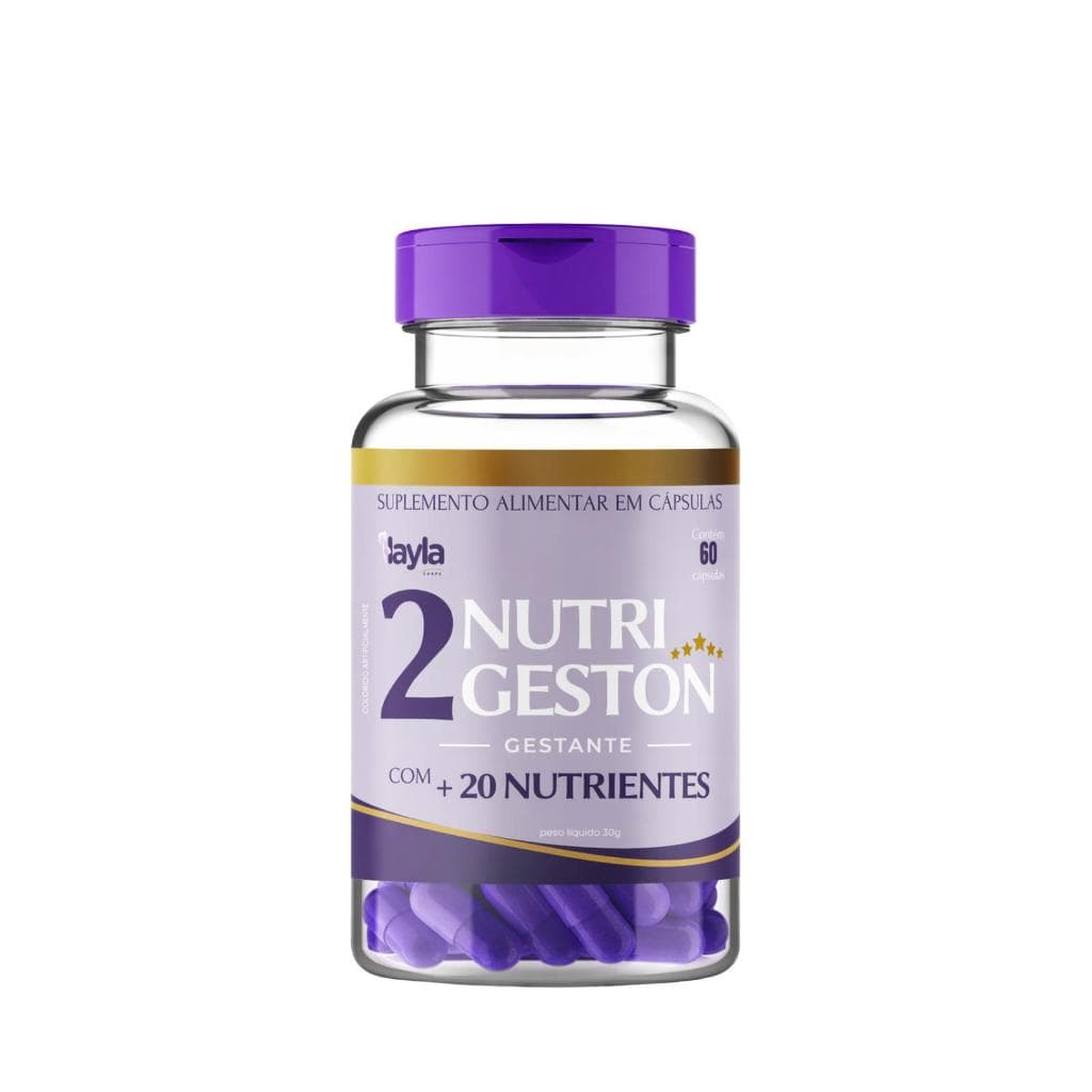 Nutrigeston 2 Gestante Mãe E Bebê 60 Cápsulas