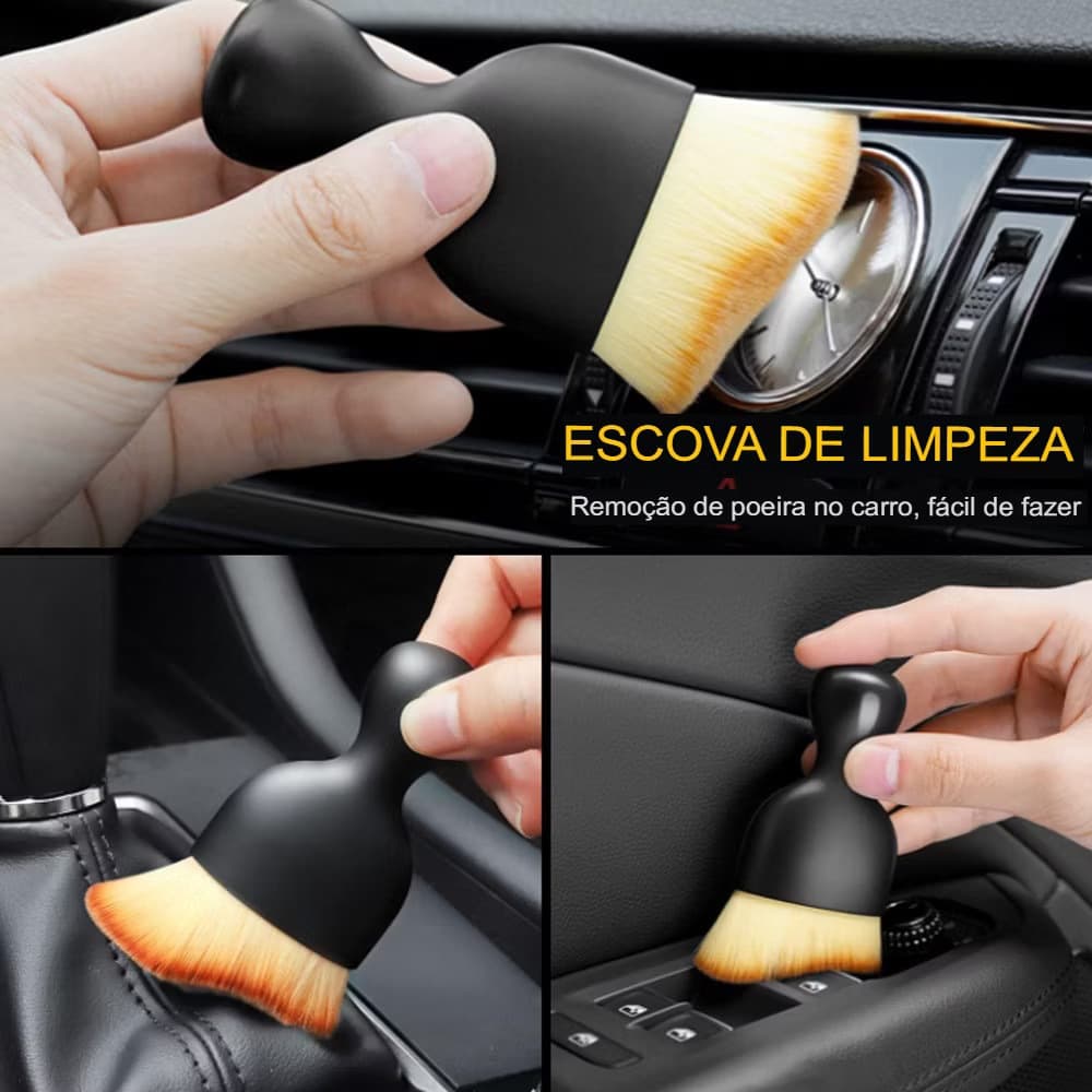 Limpeza Do Interior Carro Escova Macia Com Cobertura De Poeira/Teclado Escritório Em Casa Ferramenta De/Painel De Ventil