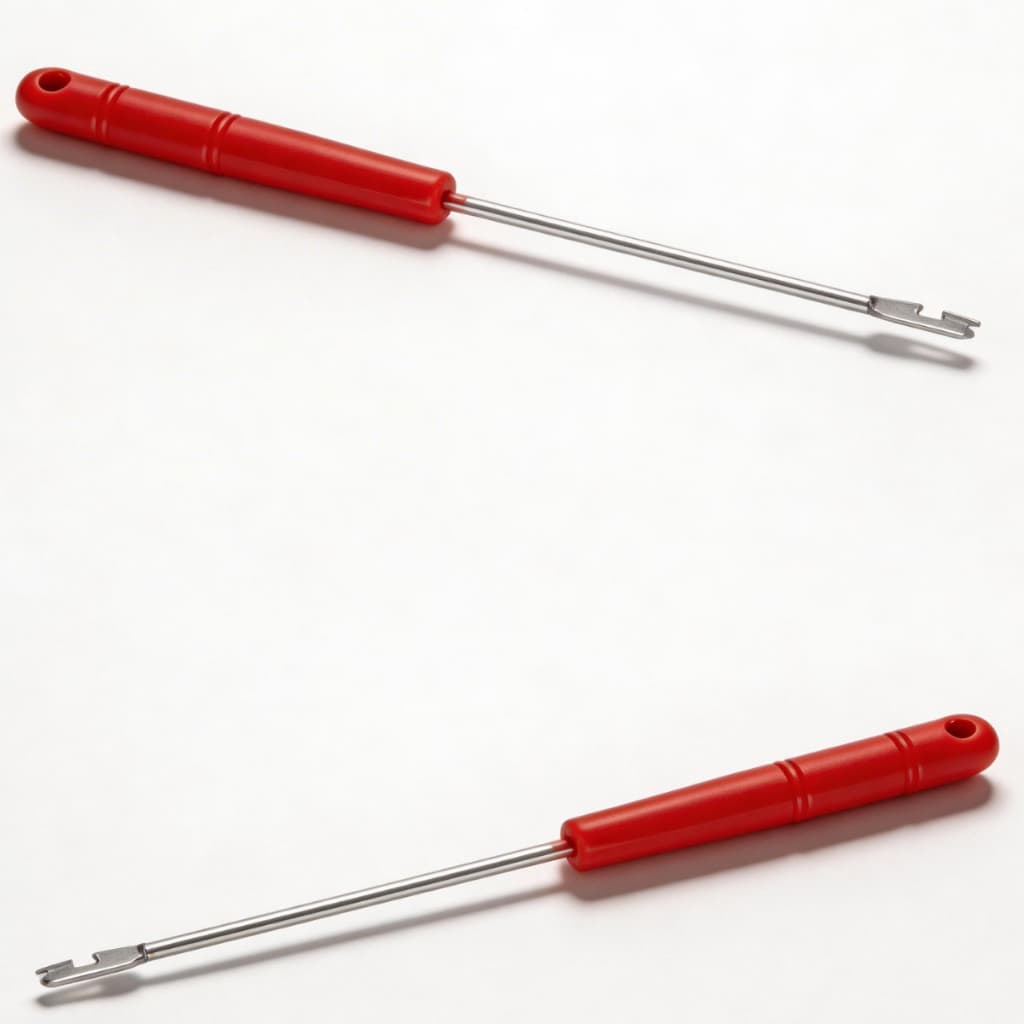 Saca Anzol Tirar Anzol Da Garganta Do Peixe 14 Cm - 2 Peças