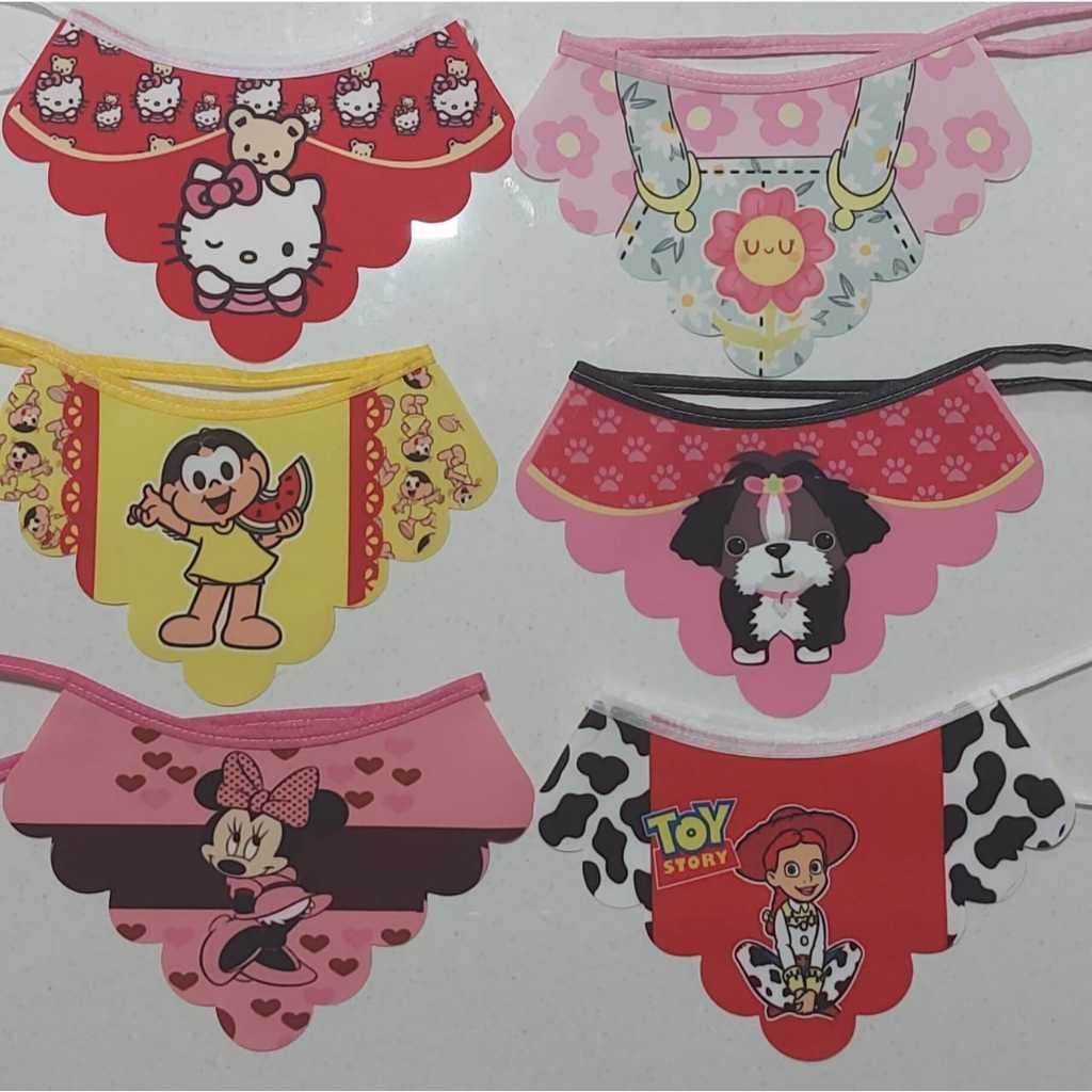 Bandana Pet Babado Premium 10 unidades