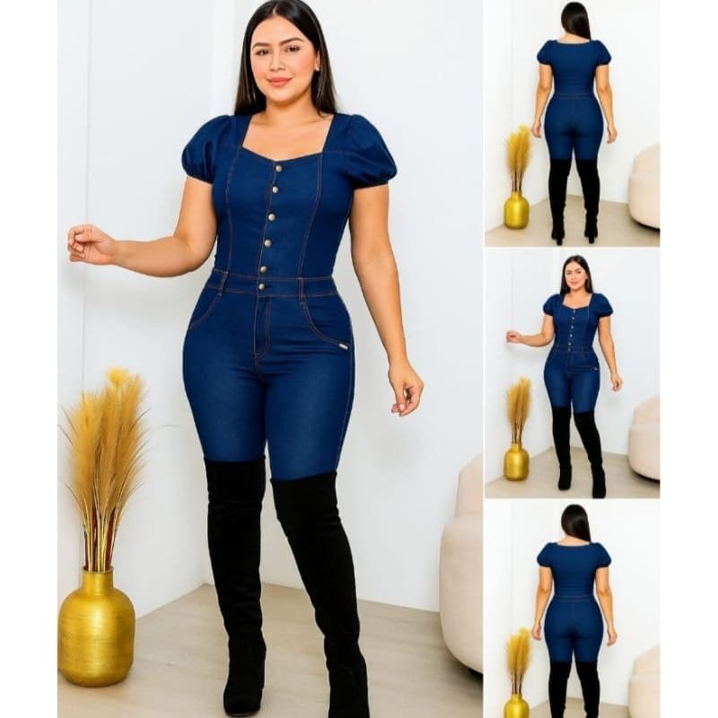 macacão Slim Jean com lycra do 38 ao 40 moda verão e inverno