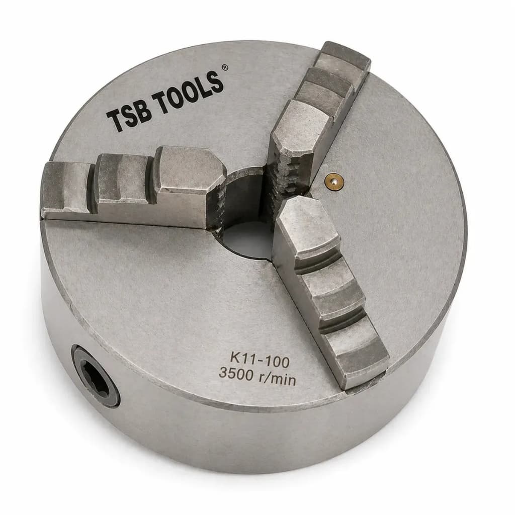 Placa Universal 100mm 4 Para Torno 3 Castanhas