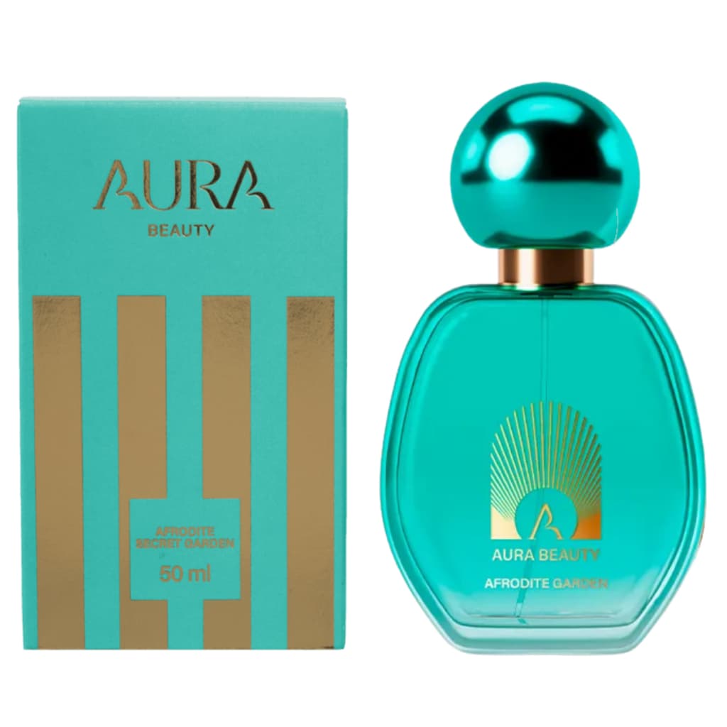 Perfume Feminino Afrodite Secret Garden Aura Beauty - 50ml