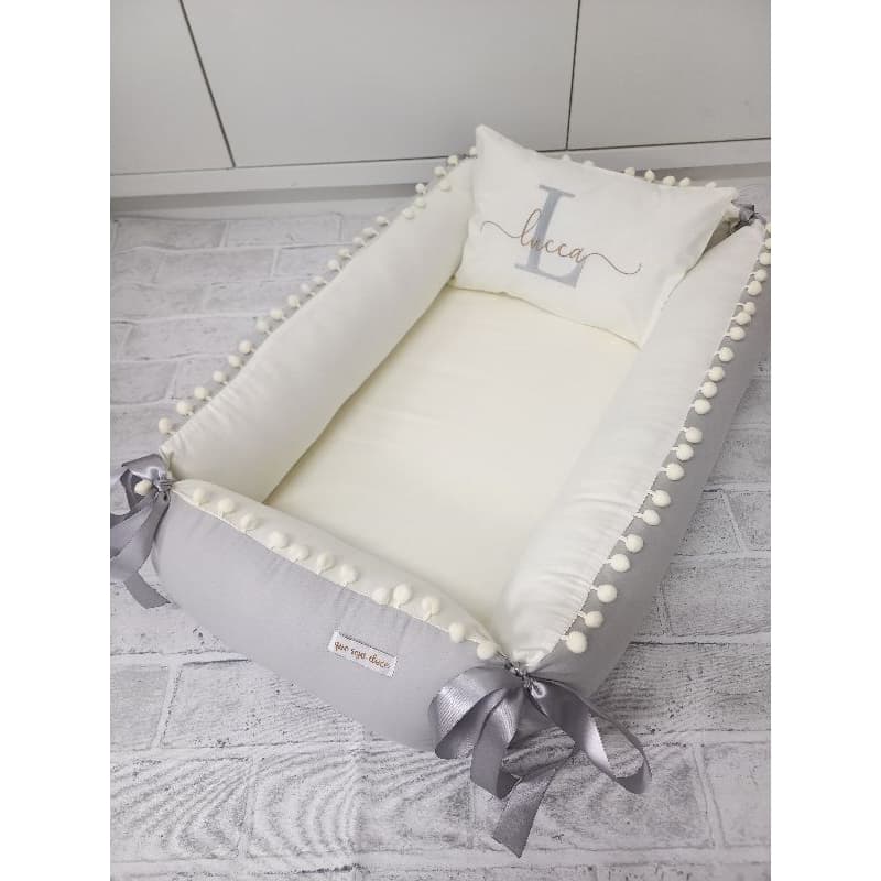 Kit Ninho com travesseiro personalizado e Almofada Amamentação