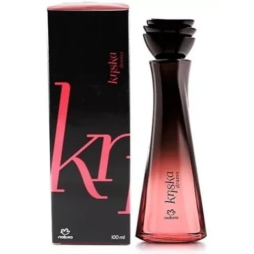 Colônia Desodorante Feminino Kriska - Drama 100ml: Doçura e Intensidade em Uma Fragrância Atemporal