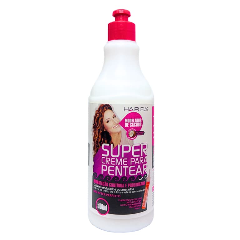 Super creme para pentear modelador de cachos - 500ml