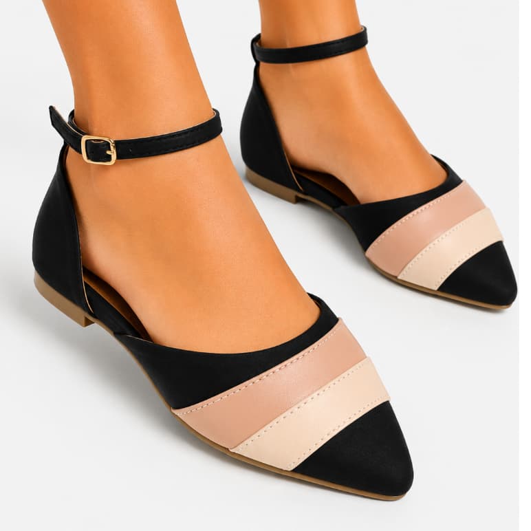 Sapato Feminino Salomé Bico Fino Confortável Casual Elegante Moderna