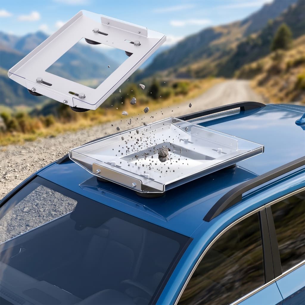 Kit de suporte magnético Starlink Mini para teto de carro, 120 kg, com capa protetora