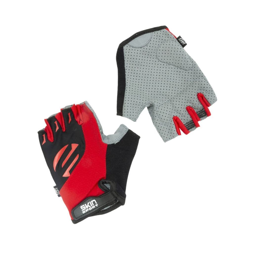 Luva Skin Sport Race II, VERM/PTO M
