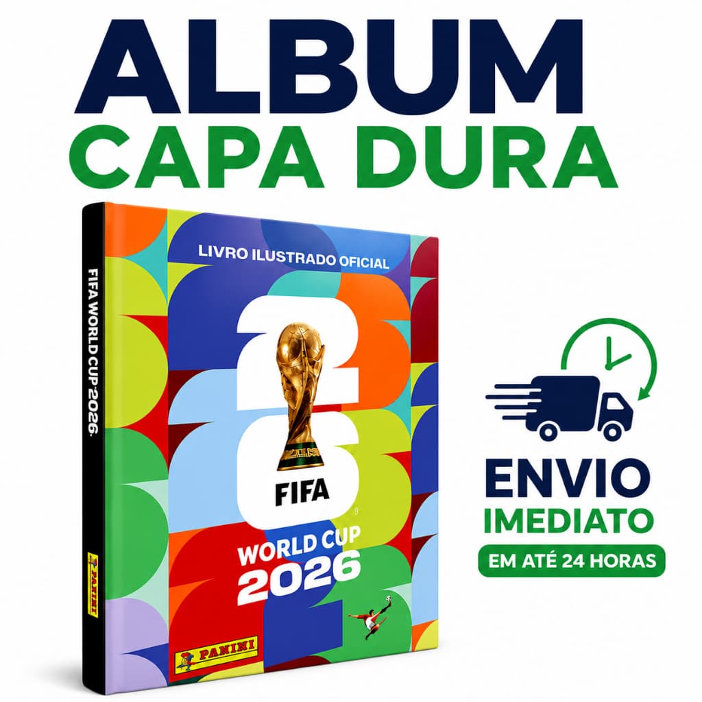 Álbum Capa Dura ou Figurinhas - Copa 2026 FIFA WORLD CUP™  - A pronta entrega - ENVIO IMEDIATO