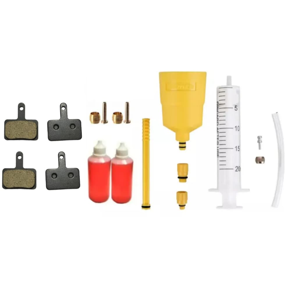 Pastilhas De Freio Com Kit Sangria Freio Hidráulico