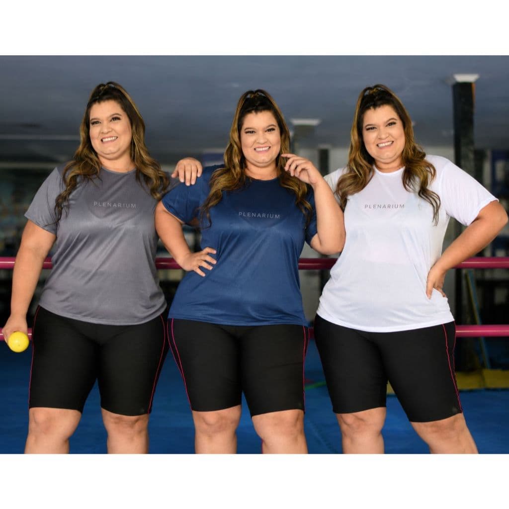 camiseta camisa feminina dry fit  plus size moda fitness academia malhação Tapa Bumbum