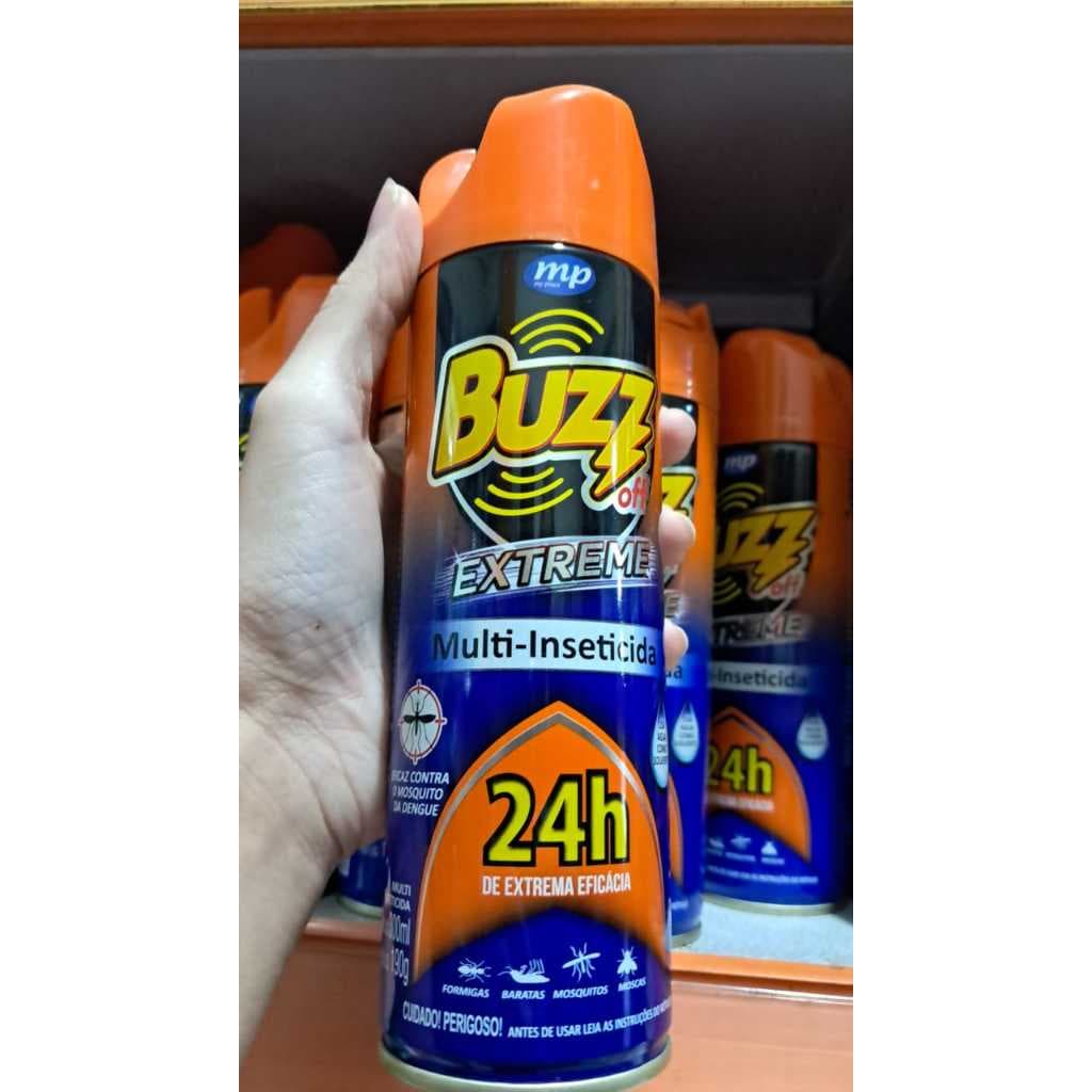 Inseticida Spray Repelente Mosquito Da Dengue Barata Moscas Buzz Off 300ml
