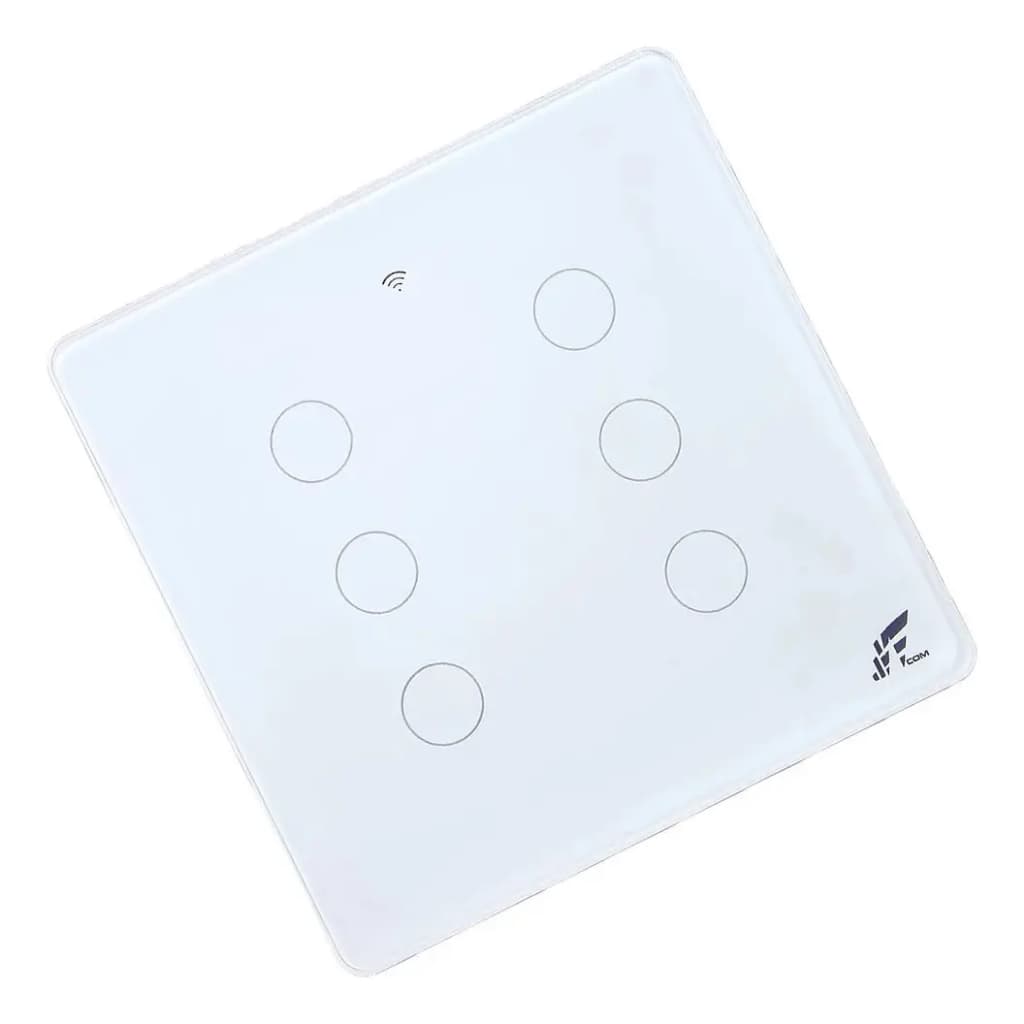 KIT JWCOM INTERRUPTOR INTELIGENTE TUYA DE 6, 4 e 2 TECLAS smart compativel com Alexa google home