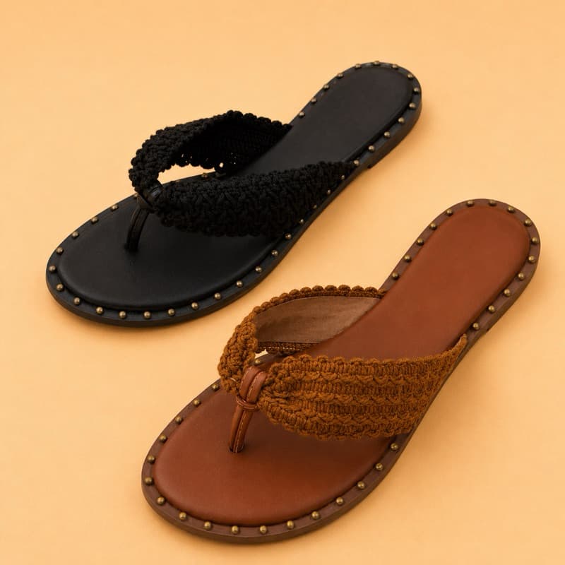 Sandália Rasteira Feminina de Dedo Chinelo Tiras aconchegante moda verão