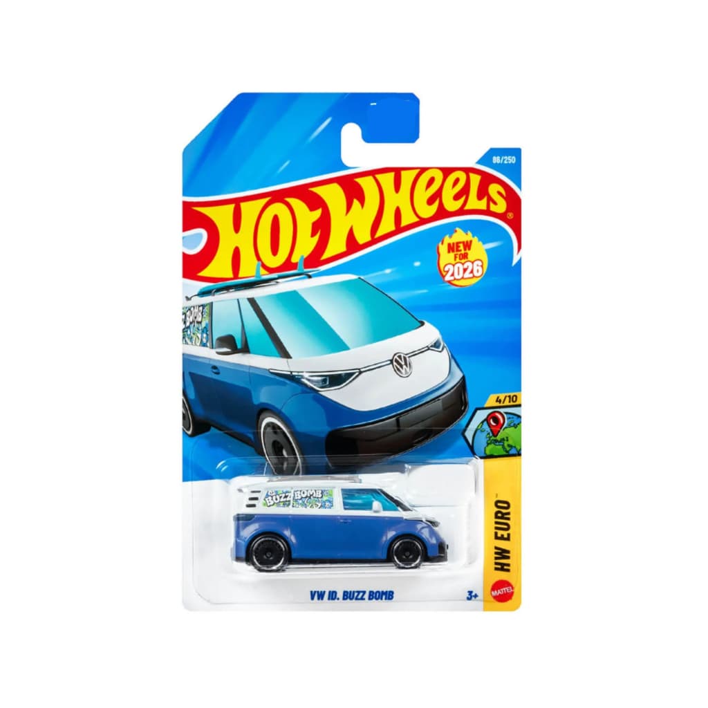Hot Wheels Vw Id. Buzz Bomb 86/250 Hw Euro Jjl95 Mattel
