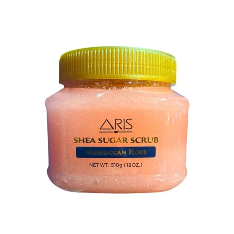 Esfoliante Corporal Importado Original Moroccan Rose Shea Sugar Scrub Importado Hidratante com Óleo de Argan