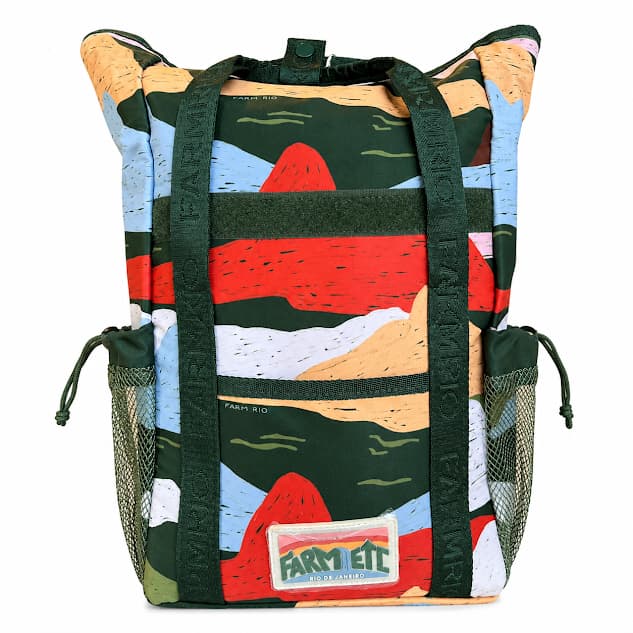 Bolsa Lancheira Térmica Farm Original Estampa Viagem Praia Marmita Passeio Trabalho Lançamento