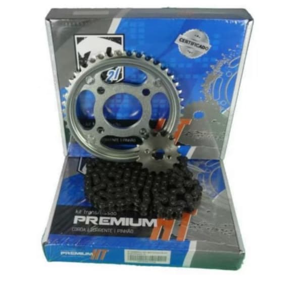 Kit Relacao Tracao Transmissao Cg Titan Fan 150 2004 ate 2016 Original P21