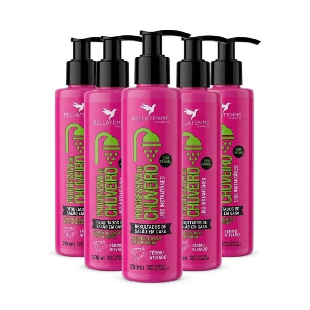 Progressiva de Chuveiro Liso Instantâneo