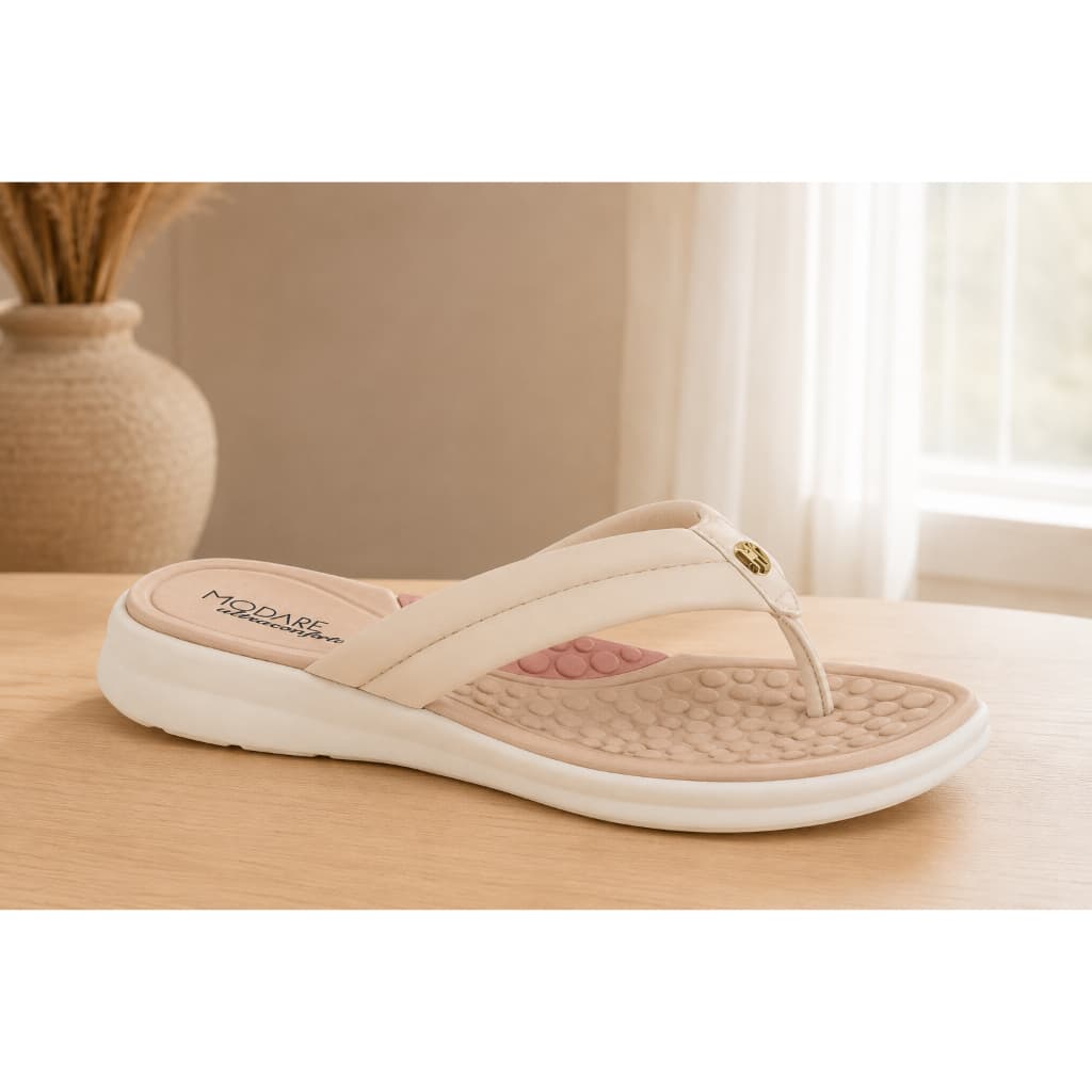 Chinelo Modare Feminino Tecido Soft Conforto Original