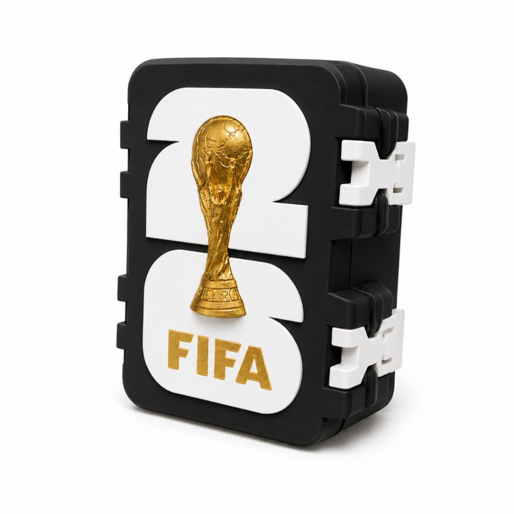 Porta Figurinhas Copa do Mundo 2026 FIFA – Estojo Organizador para Cards e Figuras Colecionáveis