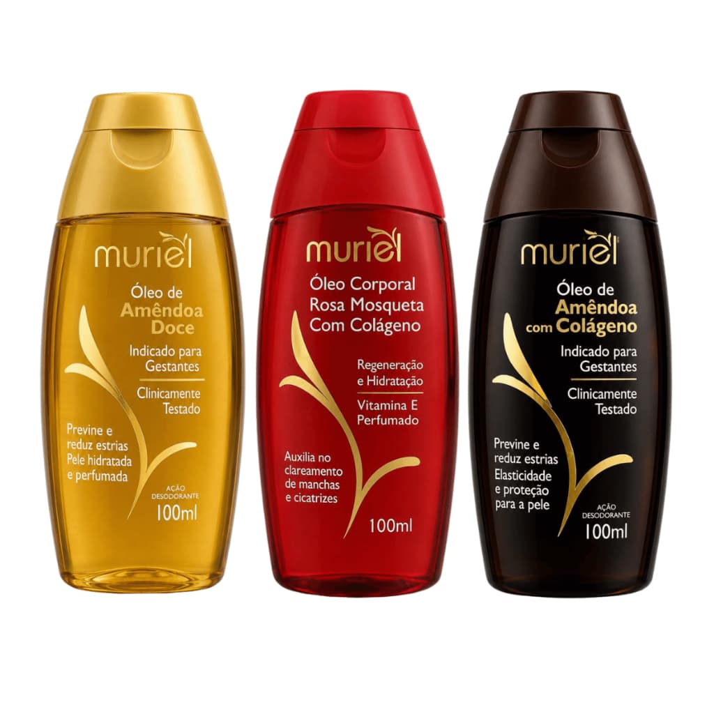 Óleo Corporal de Amêndoas 100ML Muriel