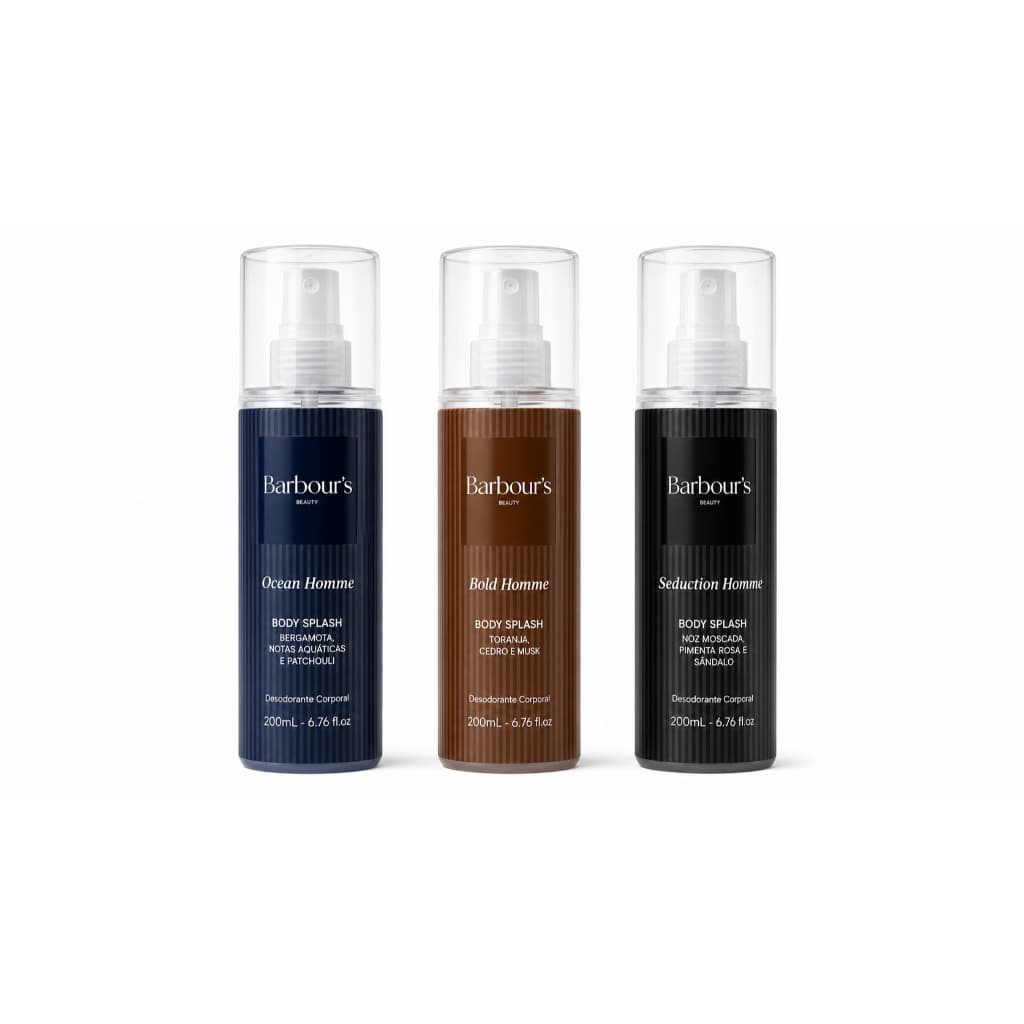 Body Splash Masculino Barbour’s 200ml – Perfumação Refrescante e Marcante