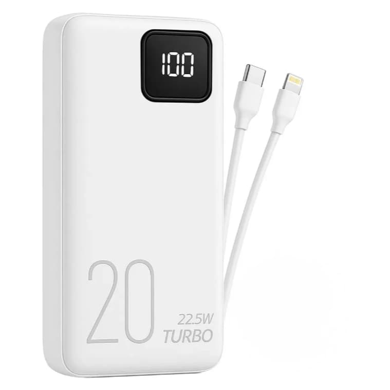 Power Bank Turbo 20.000mAh com Display Digital