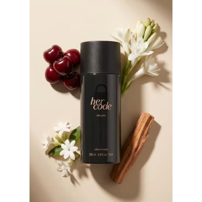 Body Splash Desodorante Colônia Her Code 200ml