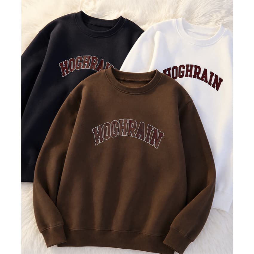 Kit 3 Blusas Moletom HIGHRAIN Sem Capuz Frio Unissex Masculino e Feminino Com bolso