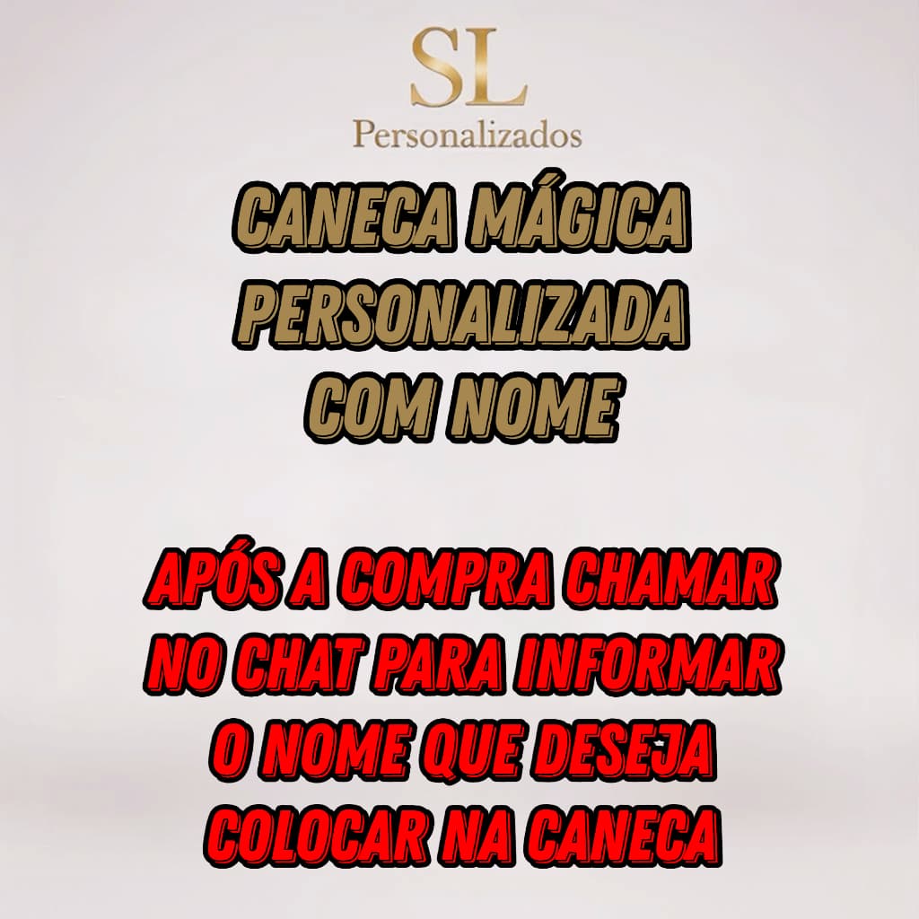 Caneca Magica Com nome