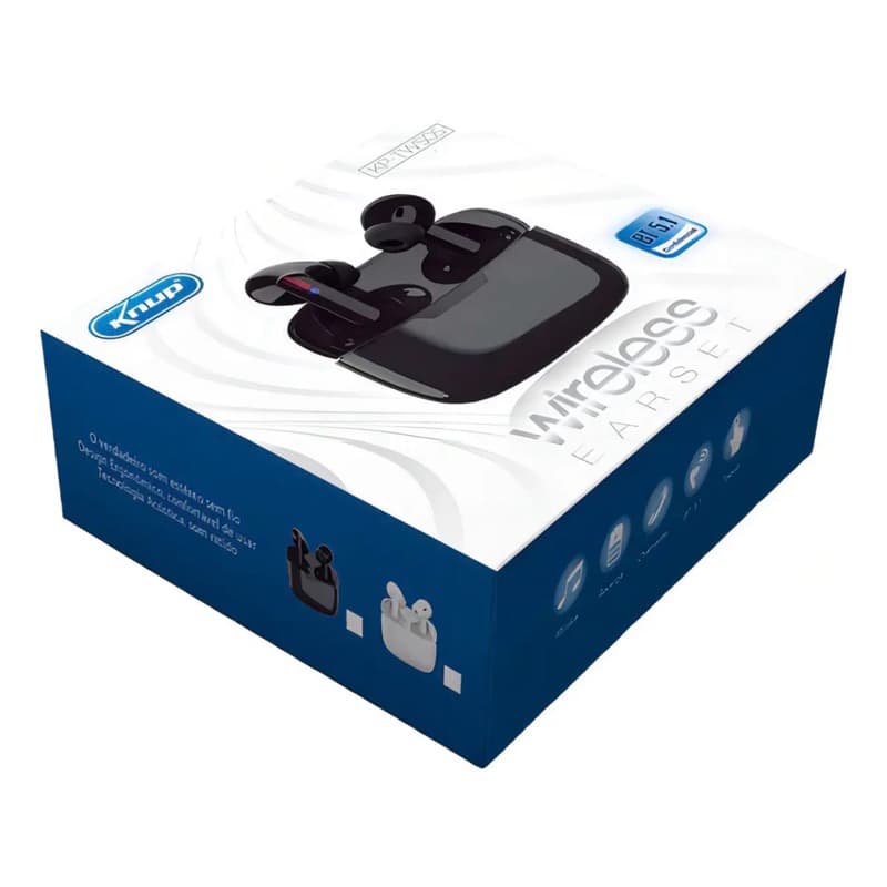 Fone de Ouvido Bluetooth Kanup