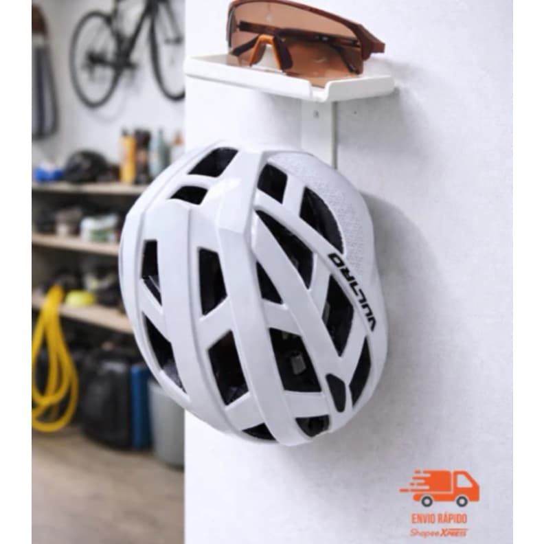 Suporte de Capacete e Óculos - Bike Ciclismo - MTB e SPEED - Estilo e Praticidade