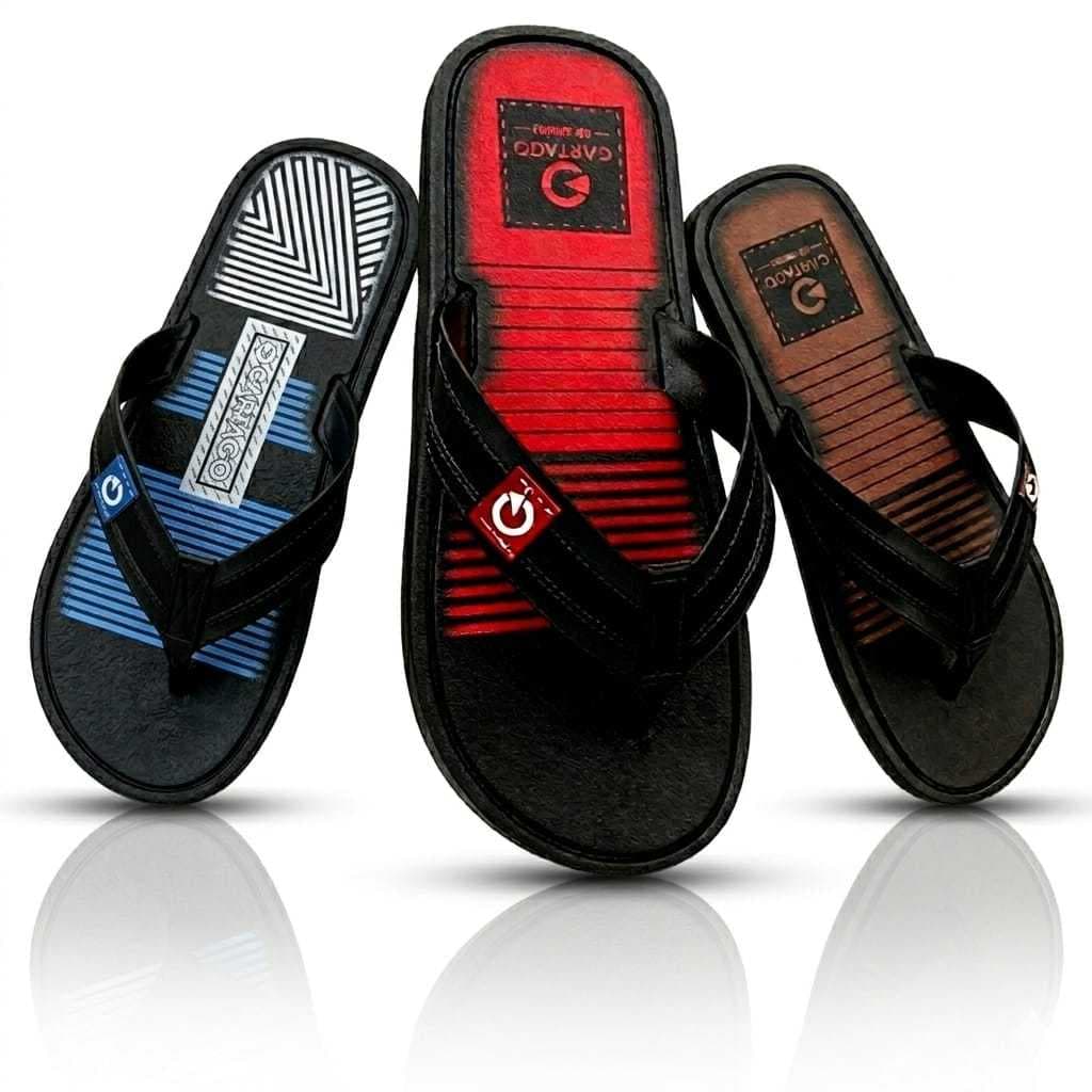 Kit 3 Pares Chinelo Masculino Antiderrapante Macio Atacado Promoçao do 37 ao 44