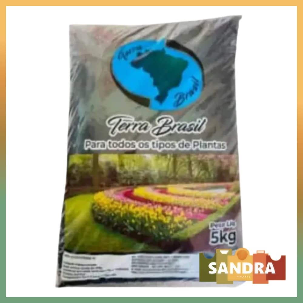 Terra Adubada 5 kg Terra Brasil
