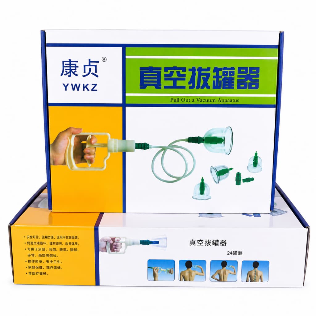 Massageador ventosas kit completo 32 ou 24 copos acrílico reforçado e transparente