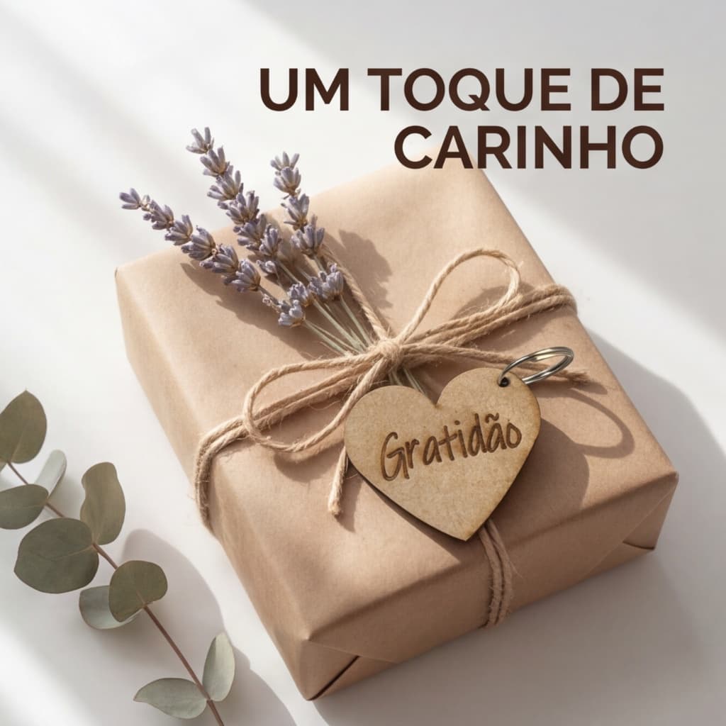 Chaveiro MDF para lembrancinhas - GRATIDÃO