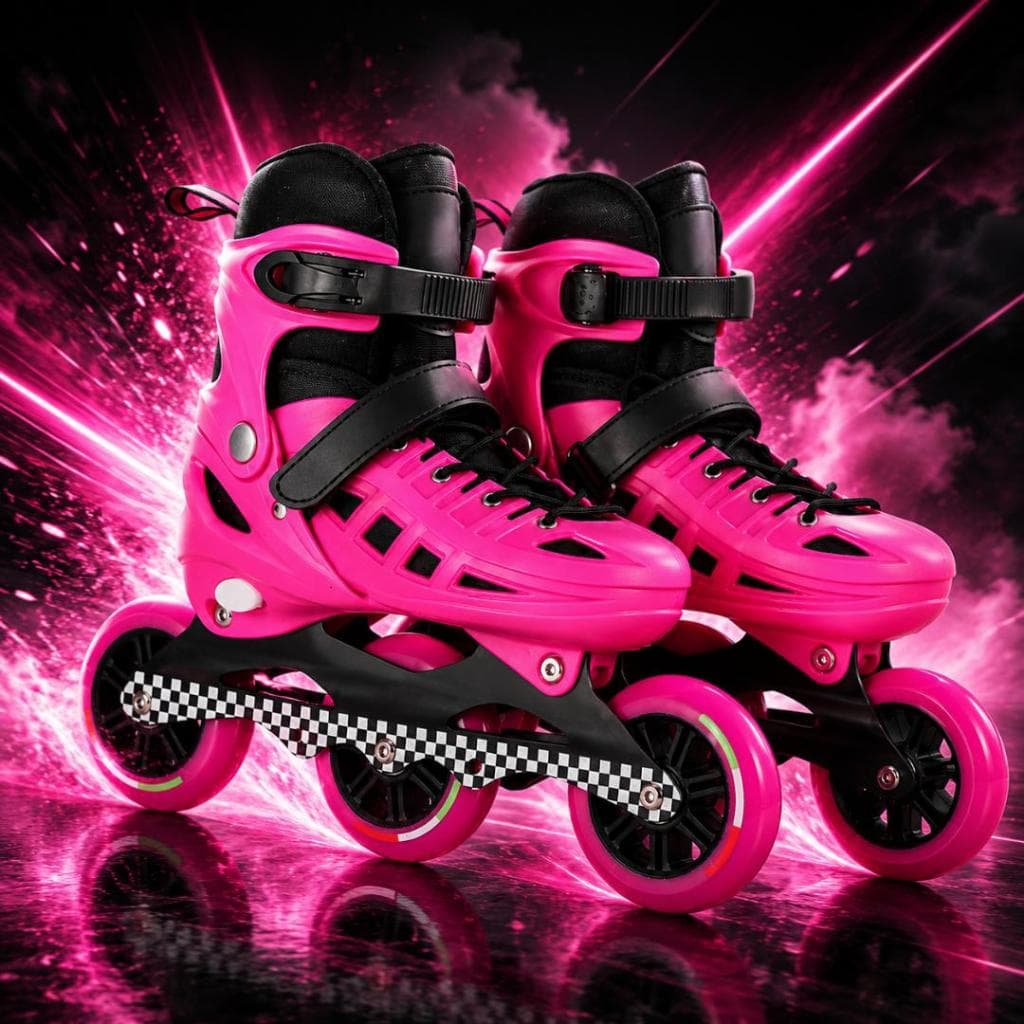 Patins Roller Profissional Inline 3 Rodas - Rodas 100mm | Alta Performance | Suporta até 120kg + Bolsa