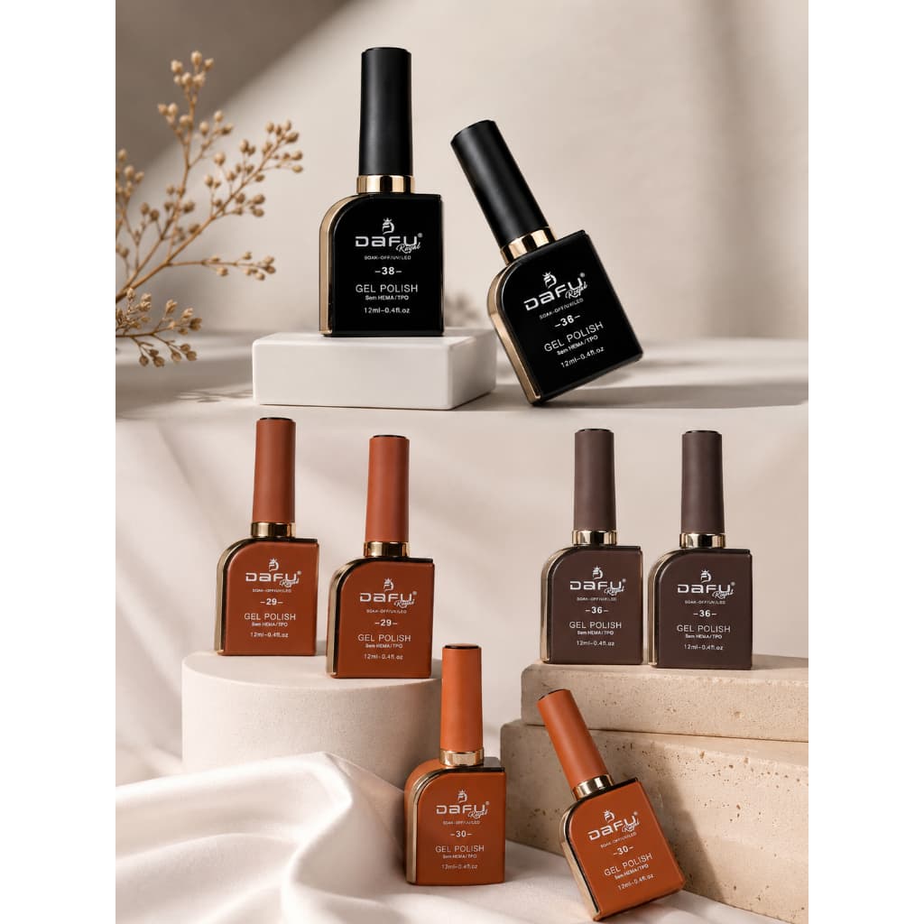 Esmalte em Gel Dafu 12ml Cobertura Perfeita / UV/LED