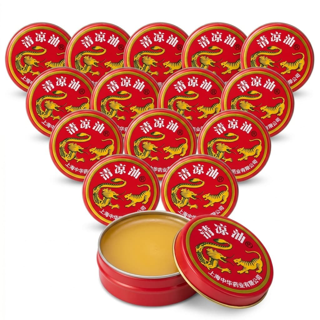 Pomada Japonesa Chinesa Tigre Dragão Kit 15 Unidades