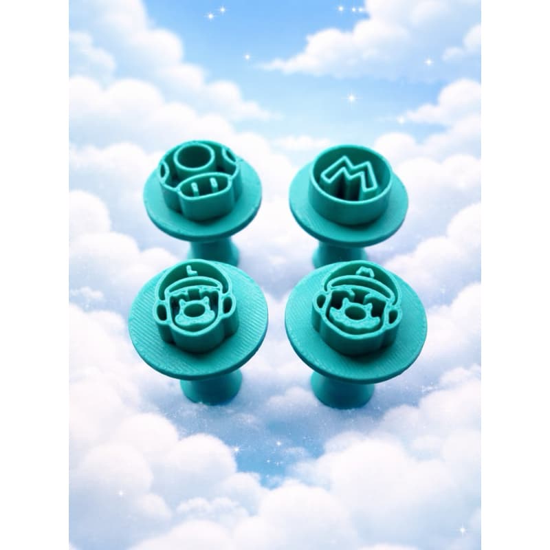 Kit Carimbos De Brigadeiro Tema Mario Bros Marcadores Para Doces