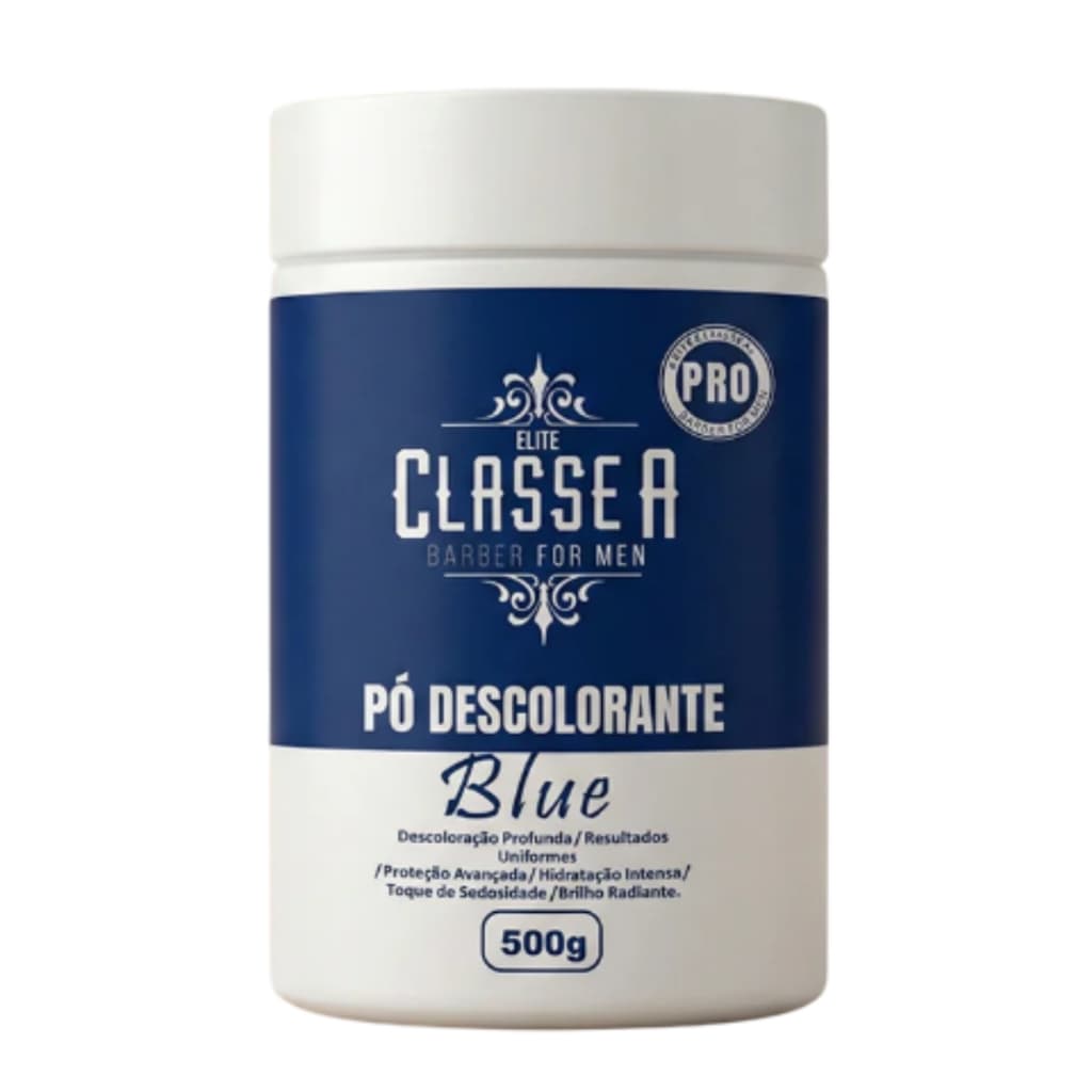 Pó Descolorante Blue Classe A 500g Clareamento Profissional