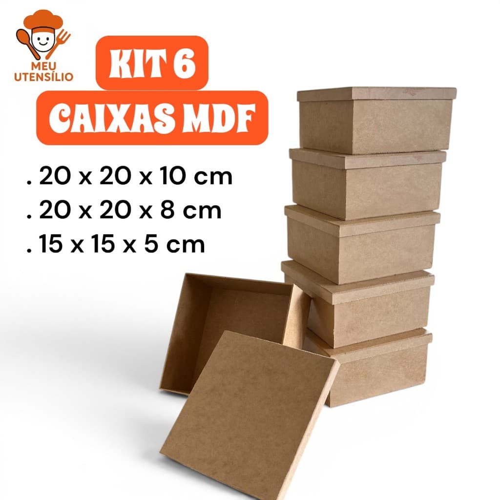 Caixa Tampa De Sapato 20X20 OU 15X15 Presente organizadora Mdf crú Casamento Festa Padrinho Madrinha