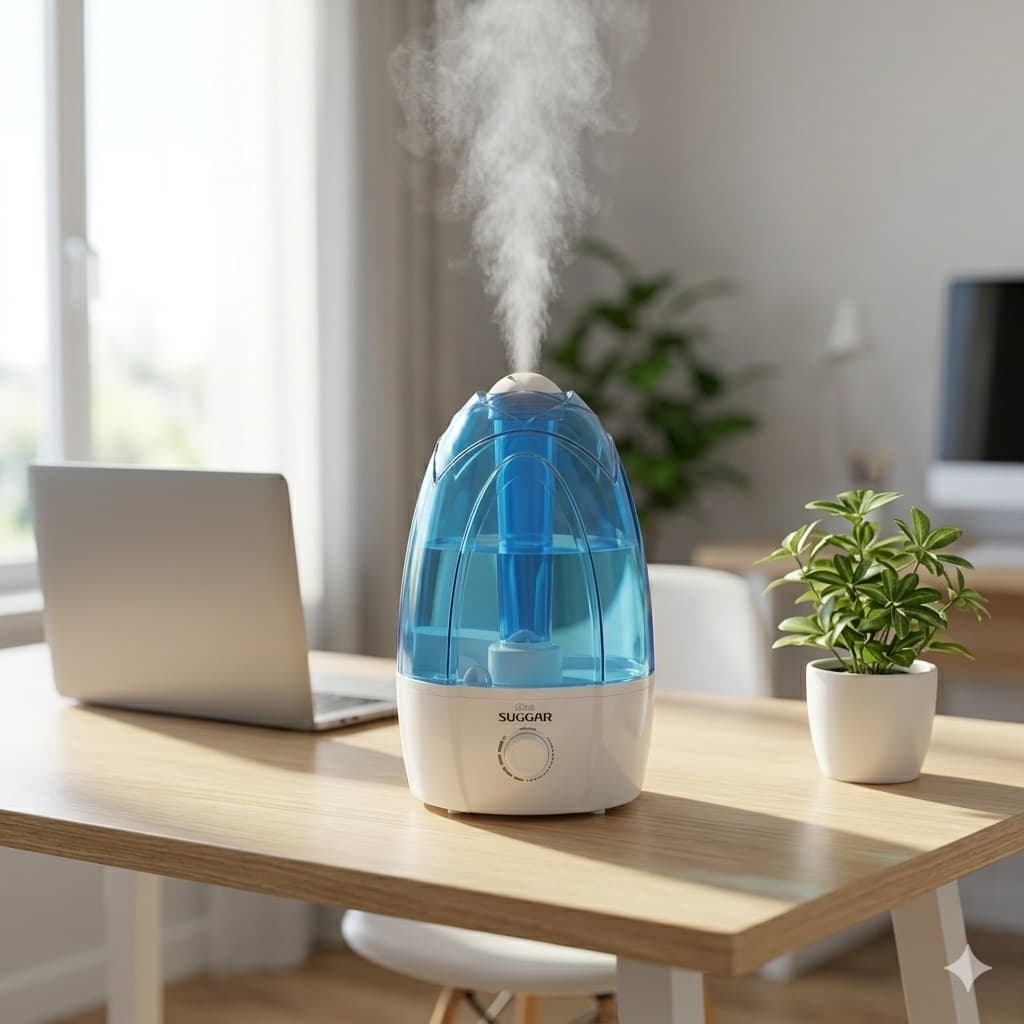 Umidificador de Ar Suggar Fresh 4 Litros Bivolt Silencioso - O Melhor Para Sua Saúde e Bem-Estar