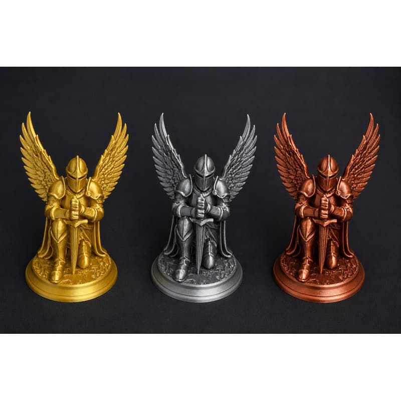🛡️⚔️ Estátua Cavaleiro Alado Medieval Premium – Decoração Épica para Sua Casa ⚔️🛡️