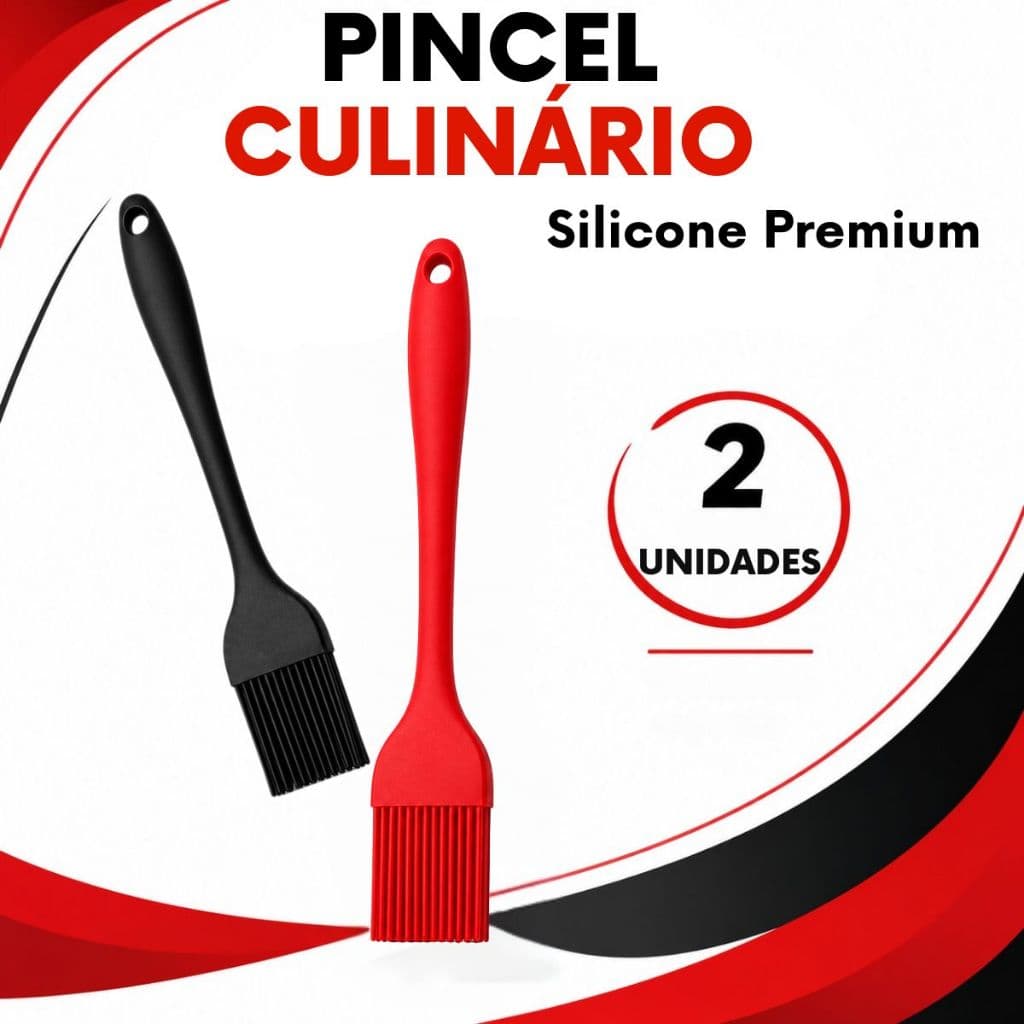 2 / 3 ou 5 Pincel de Silicone Culinário de Premium uso Diário Cozinha Confeitaria