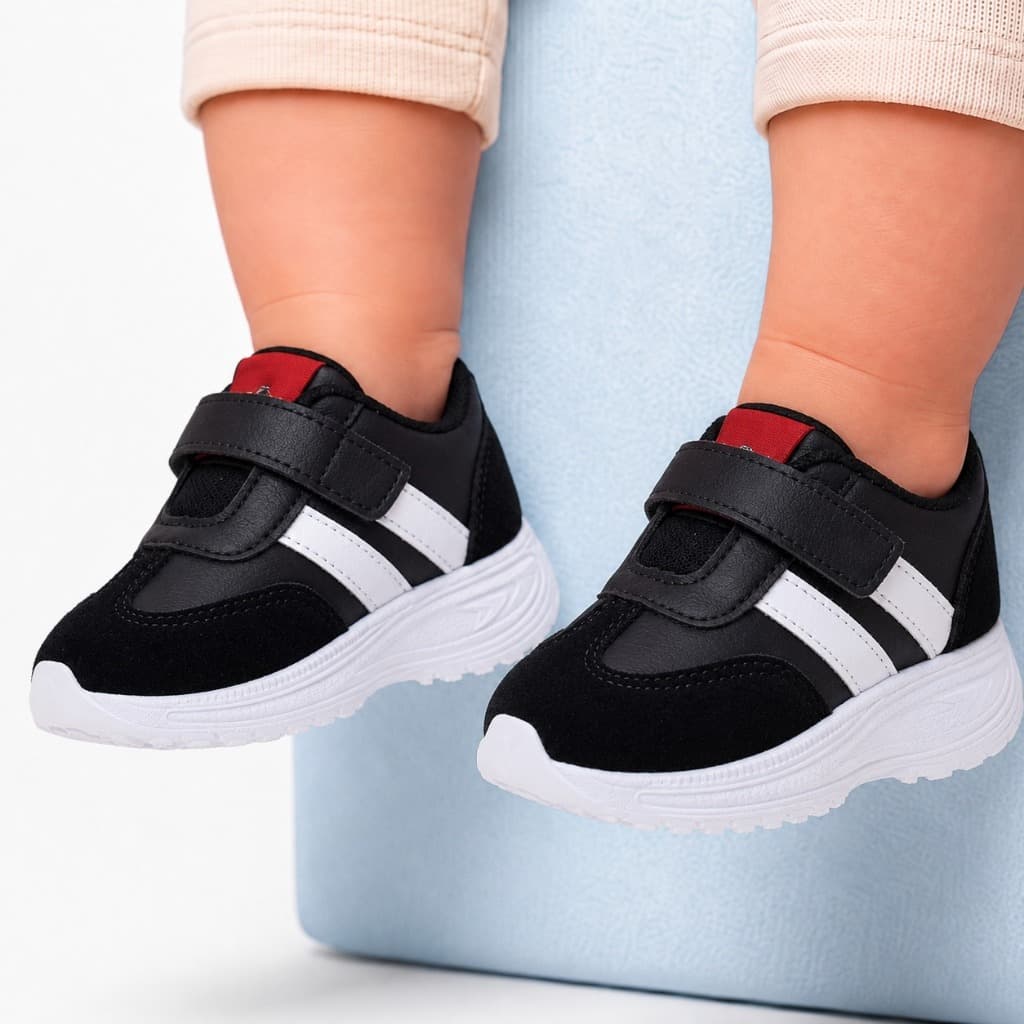Tênis Infantil Bebê Menino Menina Leve Macio Casual para Passeio e Escola